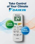 100% Original Daikin AC Remote Control ARC484B31 | Genuine Daikin Replacement Remote for 1 Ton, 1.5 Ton & 2 Ton Split and Window Air Conditioners | Ready to Use