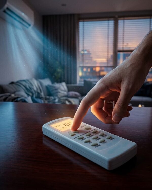 Compatible/Replacement Onida AC Remote Control ZH/LT-05 | Suitable for Selected Onida Split Air Conditioners | LCD Display | Ready to Use AC Remote -AC-7C