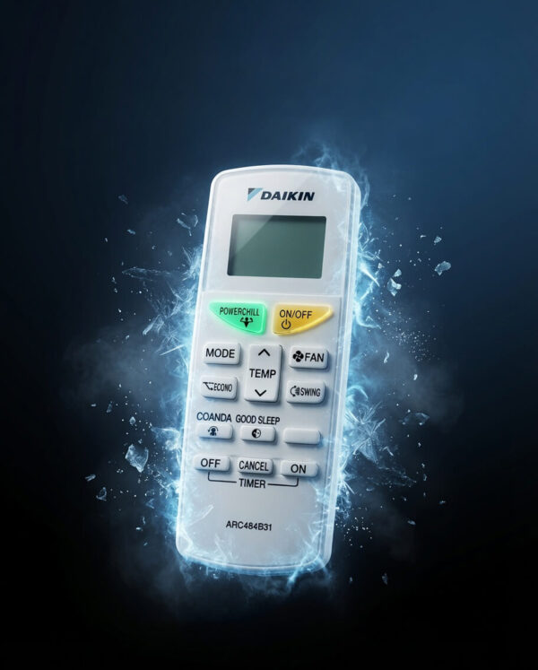 100% Original Daikin AC Remote Control ARC484B31 | Genuine Daikin Replacement Remote for 1 Ton, 1.5 Ton & 2 Ton Split and Window Air Conditioners | Ready to Use