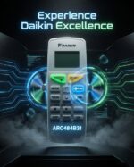 100% Original Daikin AC Remote Control ARC484B31 | Genuine Daikin Replacement Remote for 1 Ton, 1.5 Ton & 2 Ton Split and Window Air Conditioners | Ready to Use