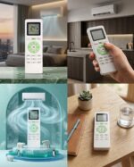 Compatible Remote Control for Lloyd Inverter [GLS12I36WGVR ] Split AC | Replacement AC Remote with WiFi, Turbo, Humicon, Inverti, Timer & My Mode Functions-AC-233B