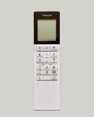 100% Original Hitachi AC Remote Control RC-AGS1EB0I for Inverter Split Air Conditioner | FrostWash, Eco, Powerful, Silent & Wide Reach Functions