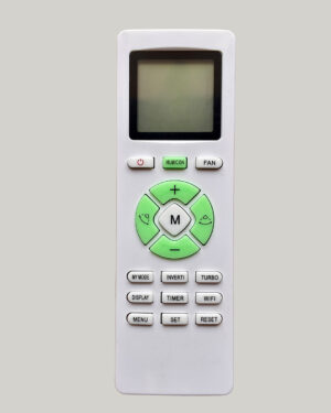 Compatible Remote Control for Lloyd Inverter [GLS12I36WGVR ] Split AC | Replacement AC Remote with WiFi, Turbo, Humicon, Inverti, Timer & My Mode Functions-AC-233B