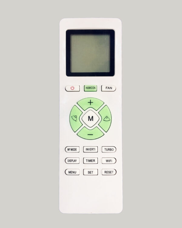Compatible Remote Control for Lloyd Inverter [GLS12I36WGVR ] Split AC | Replacement AC Remote with WiFi, Turbo, Humicon, Inverti, Timer & My Mode Functions-AC-233B