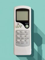 Videocon AC Remote Control Model ZC/LW-01 Compatible with Split Air Conditioner | LCD Display | Sleep, Swing, Fan Speed, Vane Control & Timer Functions | Premium Replacement AC Remote - AC- 7A
