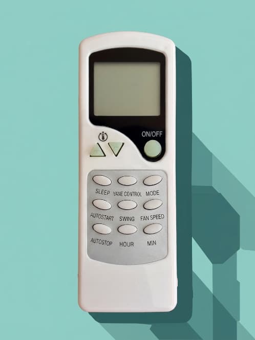 Videocon AC Remote Control Model ZC/LW-01 Compatible with Split Air Conditioner | LCD Display | Sleep, Swing, Fan Speed, Vane Control & Timer Functions | Premium Replacement AC Remote - AC- 7A