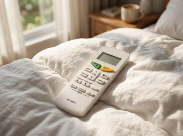 Replacement Remote Control Compatible with Daikin Split AC (Model: ARC484B15) – Supports Powerchill, Econo, Coanda & Good Sleep Modes - AC-132H