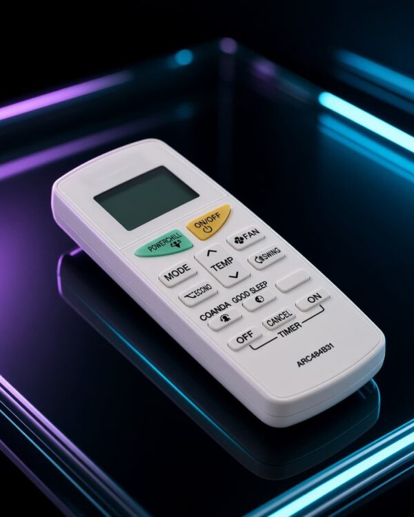 Compatible Remote Control for Daikin AC – ARC484B31 | Replacement Air Conditioner Remote with Power, Mode, Temperature, Fan, Swing, Timer & Sleep Functions