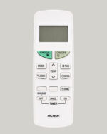 Daikin ARC484A1 AC Remote Compatible Replacement | PowerChill Function | Cooling, Fan, Swing, Econo, Good Sleep & Timer | For Compatible Daikin Split/Window AC- 132E