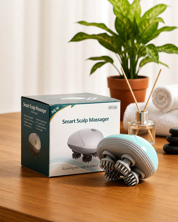 scalp massager. (ai)